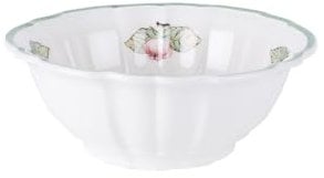Villeroy & Boch French Garden Fleurence, ciotola curva, in porcellana premium, colore: Bianco/Multicolore