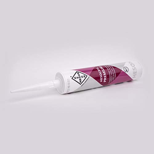 LNEE HESOCRYL Premium 1K-Acrylat-Dichtstoff Weiß, Wasserfest, Flüssigkeit, Türdichtmasse, Dichtstoff, 1 Liter, 1 Stück