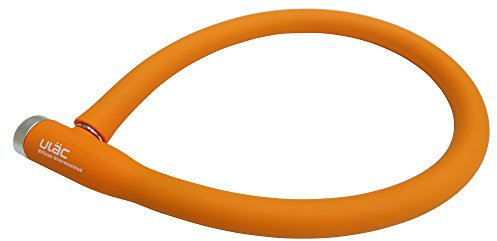 ULAC - Candado de Cable Berlin con Llave | Antirrobo para Bicicleta | Protección Silicona | 3 Llaves y hasta 500 Combinaciones | Seguridad Anti Robos | Compacto y Ligero | Bici, Moto, Patinete