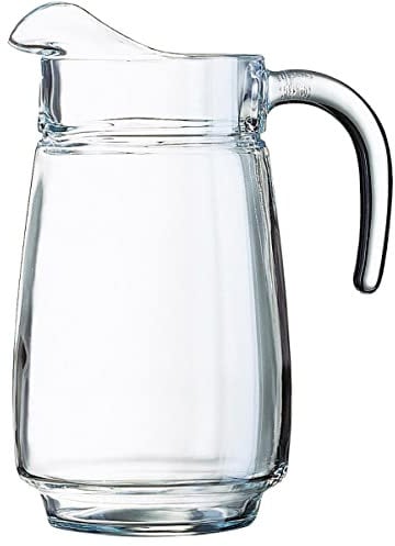 Luminarc ARC 28438 Tivoli Wasserkrug, Saftkrug, 2.3 Liter, Glas, transparent, 1 Stück