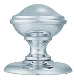 Carlisle Brass M60CP Victorian-Centre Door KNOB (Round), Gold