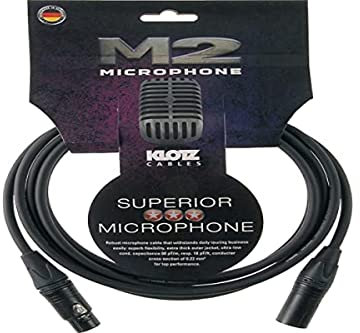 Klotz M2FM1 Mikrofonkabel 3m schwarz