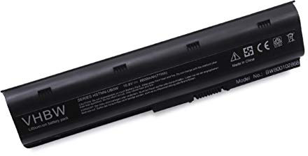 vhbw 1x batteria compatibile con HP Compaq 630, 635, 650, G72, 635 ale51ea, G42, 635 ale52ea, G32, 655 notebook (6600mAh, 10,8V, Li-Ion)