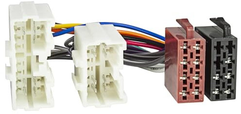 tomzz Audio 7056-000 Radio Adapter Kabel kompatibel mit Volvo S40 V40 S70 V70 bis 2000 auf 16pol ISO Norm