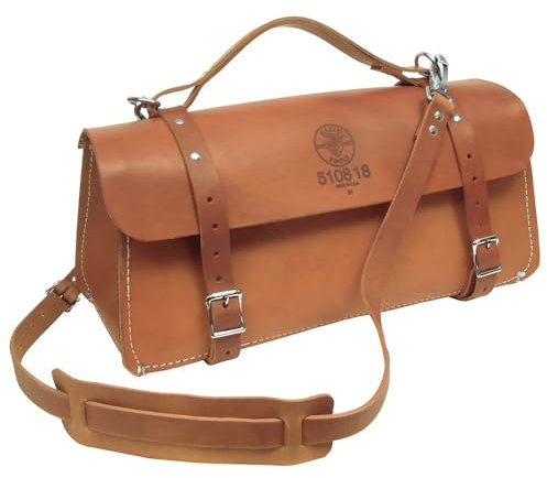Deluxe Leather Bag, 18-Inch Klein Tools 5108-18