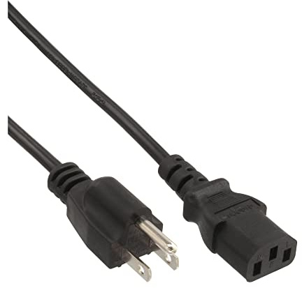 InLine 16652J Netzkabel, Netzstecker Japan auf Kaltgerätestecker C13, 1,8m