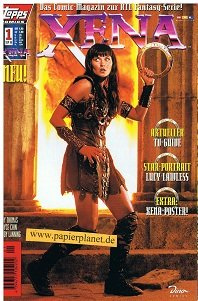 Xena 1 Die Rache der Gorgonen, Sep 1998 (Das Comic-Magazin zur RTL Fantasy-Serie) (Dino topps Comics) Comic-Heft