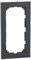 Schneider Electric Merten M-Pure-Rahmen ohne Mittelsteg für Steckdosen und Schalter, 2-fach, anthrazit, 9B x 9H cm, Artikelnummer MEG4025-3614