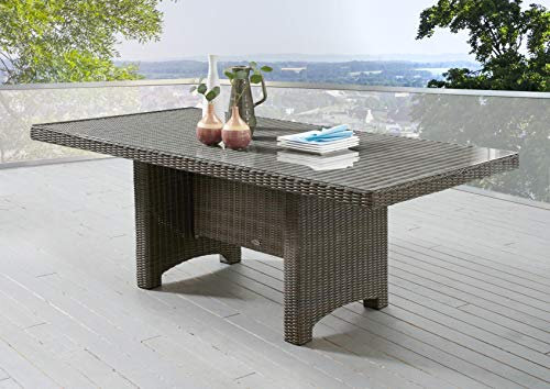 Destiny Gartentisch Luna 200x100x75cm rechteckig, Vintage grau