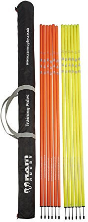 12 Standard Slalomtrainingsstangen, je 180 cm