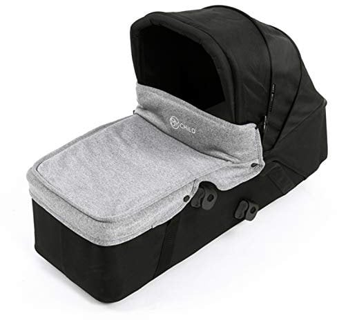 My Child Easy Twin Main Carrycot, Grey
