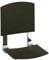 Keuco 34982010051 Klappsitz Plan Care Sitzfl 360 mm, Wandmont, verchromt / weiß
