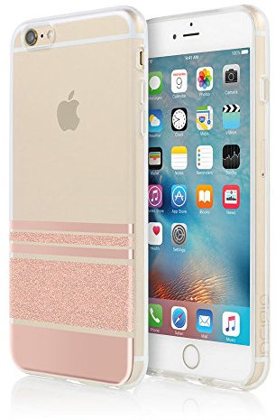 Incipio Design Series Wesley Streifen Fall für beide iPhone 6 Plus, iPhone 6S Plus – Rose Gold