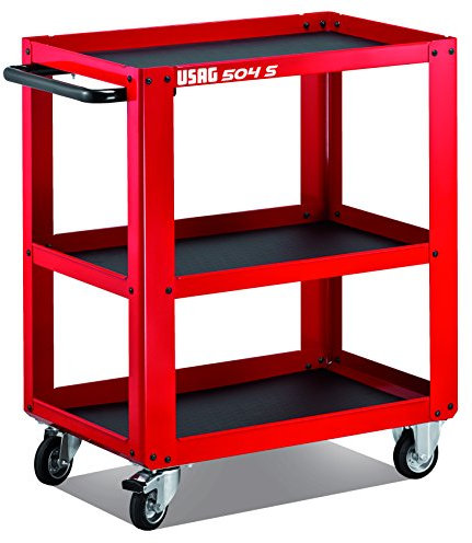 USAG 504 S U05040003 Carrello a 3 Ripiani Multiuso