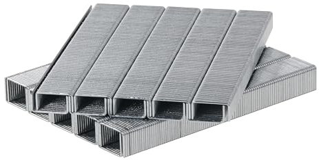 kwb Heft-Klammern Sortiment 6 u. 8 mm, versch. Längen, Typ 053 Feindraht, 11,45 mm Breit, je 1000 Klammern