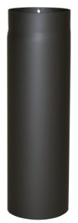 Kamino - Flam – Tubo para chimenea y estufa de leña, Conducto de humos – resistente a altas temperaturas, Antracita, Ø 150 mm/longitud 500 mm