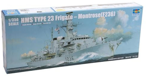 Trumpeter 04545 Modellbausatz HMS TYPE 23 Frigate-MOntrose (F236), Navy Blue