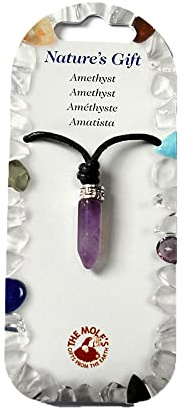 Stift-Anhänger, Amethyst, für Bodenständer