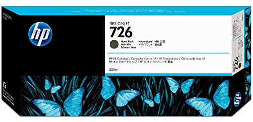 Inkjetpatrone HP 726, für Designjet T-1200/1300/2300, schwarz matt