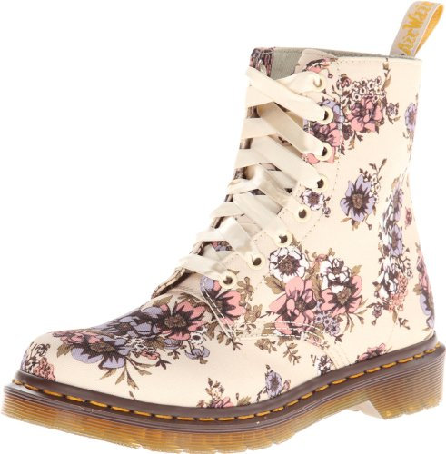 Dr. Martens BECKETT Wild Rose BEIGE 15732250 Damen Combat Boots, Beige (Beige), EU 42
