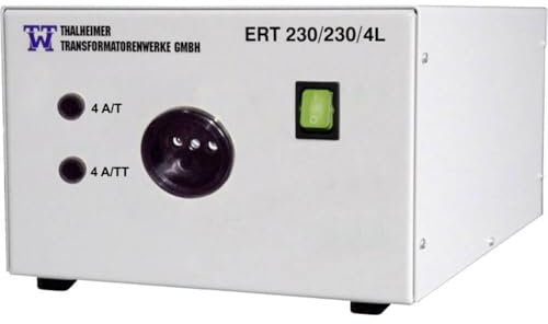 Thalheimer ERT 230//230/4L trasformatore di separazione da laboratorio, tensione fissa 1000 VA, numero di uscite: 1 x 230 V/AC