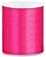 P&D Tischband Satinband pink, 25 Meter x 10 cm