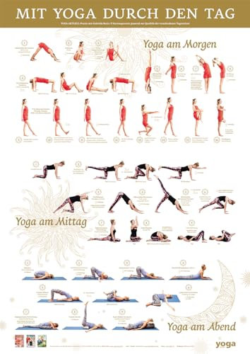 Mit Yoga durch den Tag Poster von Yoga Aktuell