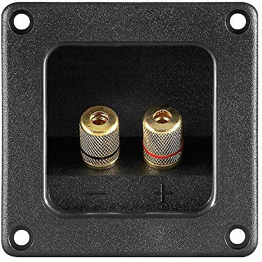 Lautsprecher Terminal 2 pol. 5.9x75.9mm Metall Kappen