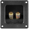 Lautsprecher Terminal 2 pol. 5.9x75.9mm Metall Kappen