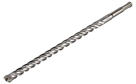 Dewalt SDS-Plus Elite Hammerbohrer DT8936 (12x310x260mm, mit Vier-Schneiden-Geometrie, Vollhartmetall-Kopf & Iron Blast Technologie, für den Einsatz in Beton, Mauerwerk, Natur- & Kunststein)