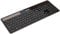 Logitech K750 Kabellose Tastatur, Solarbetrieben, 2.4 GHz Verbindung via Unifying USB-Empfänger, Hintergrundbeleuchtete Tasten, Super-Schmal & Ökologisch Angefertigt, Schweizer QWERTZ-Layout - Schwarz