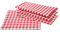texpot Tischdecke 100 x 100 cm Landhaus kariert 100% Baumwolle Tischtuch Bauernkaro