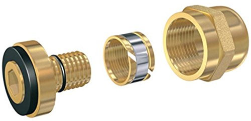 Raccord PER droit à serrage - F 3/8 - Ø 12 mm - Retigripp - Watts industrie