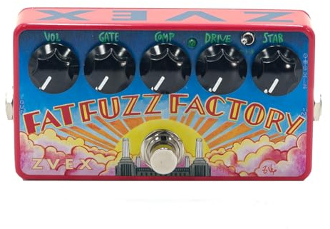 ZVEX Effects Fat Fuzz Factory Germanium Fuzz Guitar/Bass Pedal