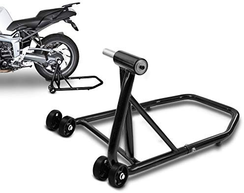ConStands – Einarm Montageständer für Ducati Monster 1100/ Evo 09-13 Schwarz Hinterrad Single Classic Motorrad inkl. Adapter