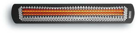Bromic Tungsten Smart Heat 6000W Electric Patio Heater – Dual Element Infrared, 220V-240V, Black Finish – BH0420033