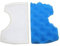 First4spares - Micro filtro per aspirapolvere Samsung SC4340, SC4350, SC4370 e SU3330, colore: Blu