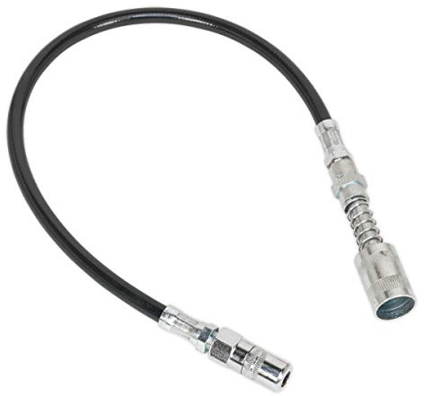 Sealey Ggsf450 Rubber Delivery Hose 4-Jaw Connector 450Mm Quick Release Coupling