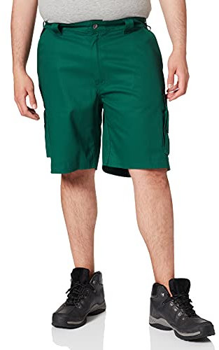 DASSY® Omaha Warnschutzhose - Größe 64 - FLASCHENGRÜN/NEONORANGE