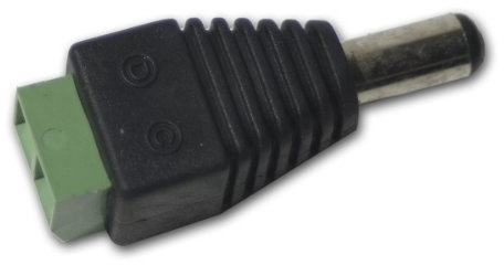 ChiliTec Adapter - Lüsterklemme auf 5,5/2,1mm DC-Stecker