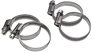 POWERHAUS24 Schlauchschellen Edelstahl V2A für Schlauch Ø 32mm - 38mm