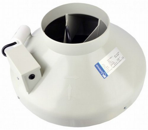 Hydroponic Systemair RVK A1 Extractor Fan 150mm (6) 425m3/hr