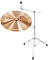 Paiste 18 China Becken, PST7 Serie inkl. Galgen Beckenständer (CuSn8 Bronze, hergestellt in der Schweiz, Galgenbeckenständer höhenverstellbar von ca. 65 - 103 cm, Galgenlänge 44 cm)