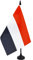 AZ FLAG - Tischflagge Jemen - 21x14 cm - Jemenitische Tischfahne 14 x 21 Cm - Flaggen