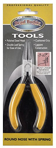 Bead Buddy Round Nose Pliers with Spring