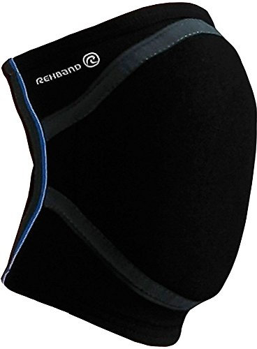 Rehband Herren Knieschoner 7765 Handball, schwarz, L, links