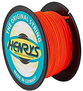 Henrys J91020-03 Diabolo Schnur, 25 m, Red, 25m