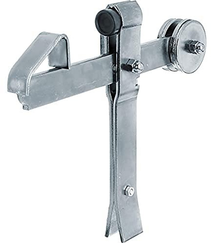 Alberts 137496 Torfeststeller | zum Einbetonieren, mit Wippe | galvanisch blau verzinkt | Höhe 240 mm