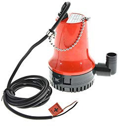 12 V - ELETTROPOMPA SOMMERSA YACHT RACCORDO 25 MM POMPA PER ACQUE CHIARE ACQUA
