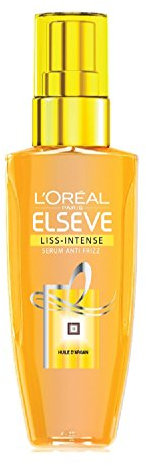 L’ORÉAL PARIS - Sérum Anti-Frisottis - Cheveux Secs, Rêches ou Rebelles - Sans Rinçage - Elsève Liss-Intense - 50 ml